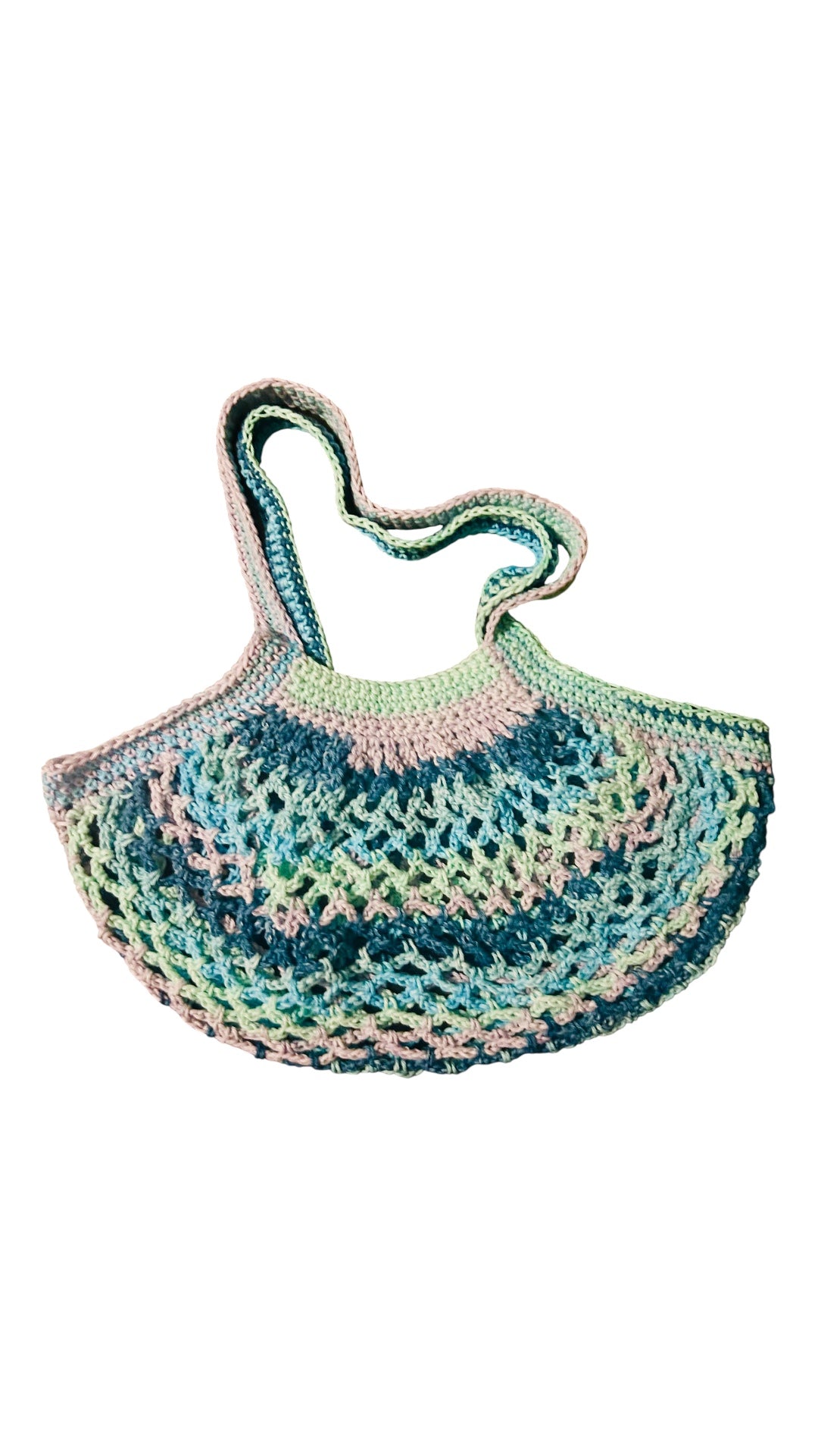 Ocean Breeze Mesh Market Bag