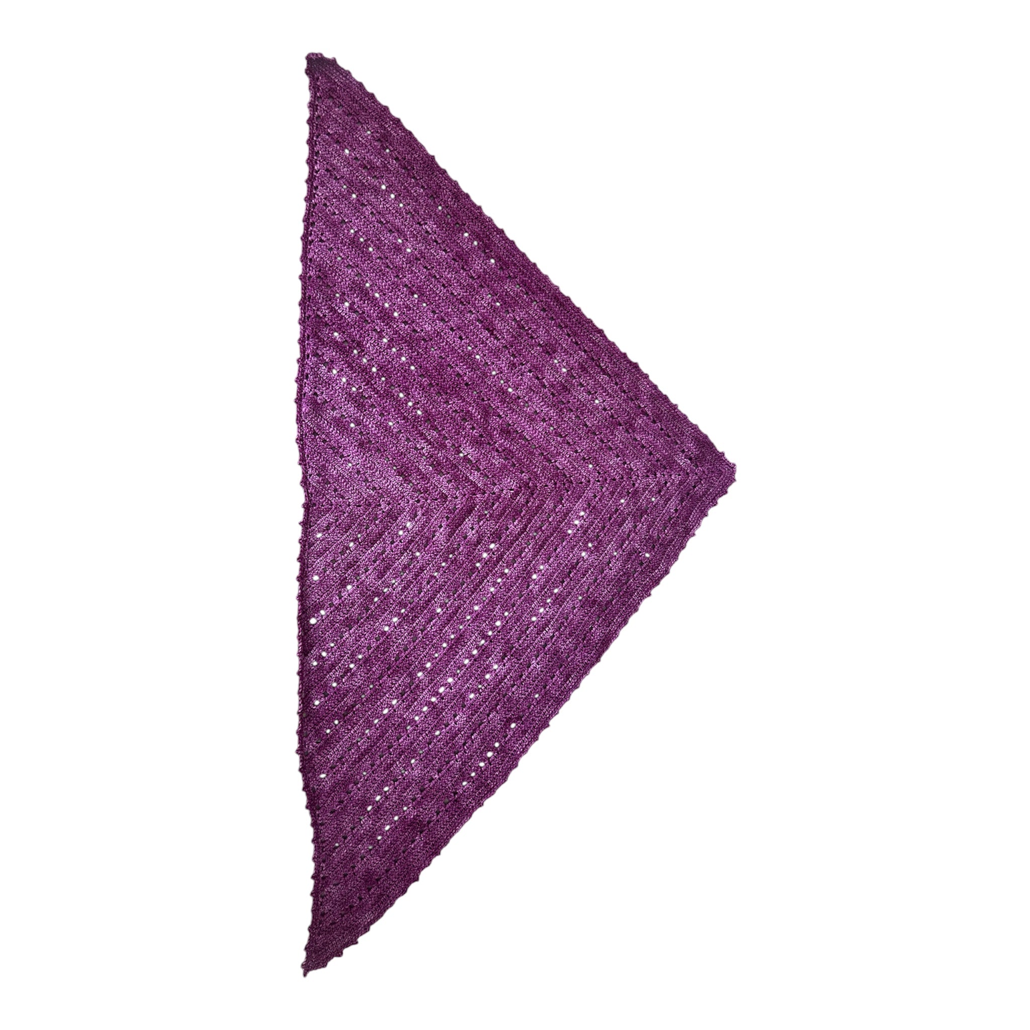 Berry Blossom Crochet Shawl